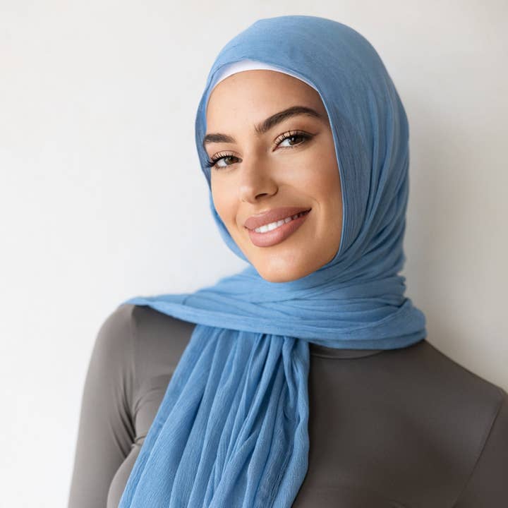 Mod Squad – wholesale Hijab – Women’s – Luxe Rayon Hijab Frayed Edge - SKY0