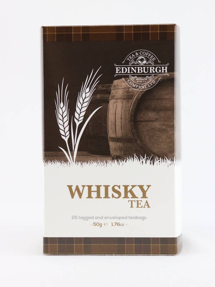 Edinburgh Tea & Coffee, Whisky (Whiskey) Flavoured Tea for wholesale by NATURALLY SCOTLAND