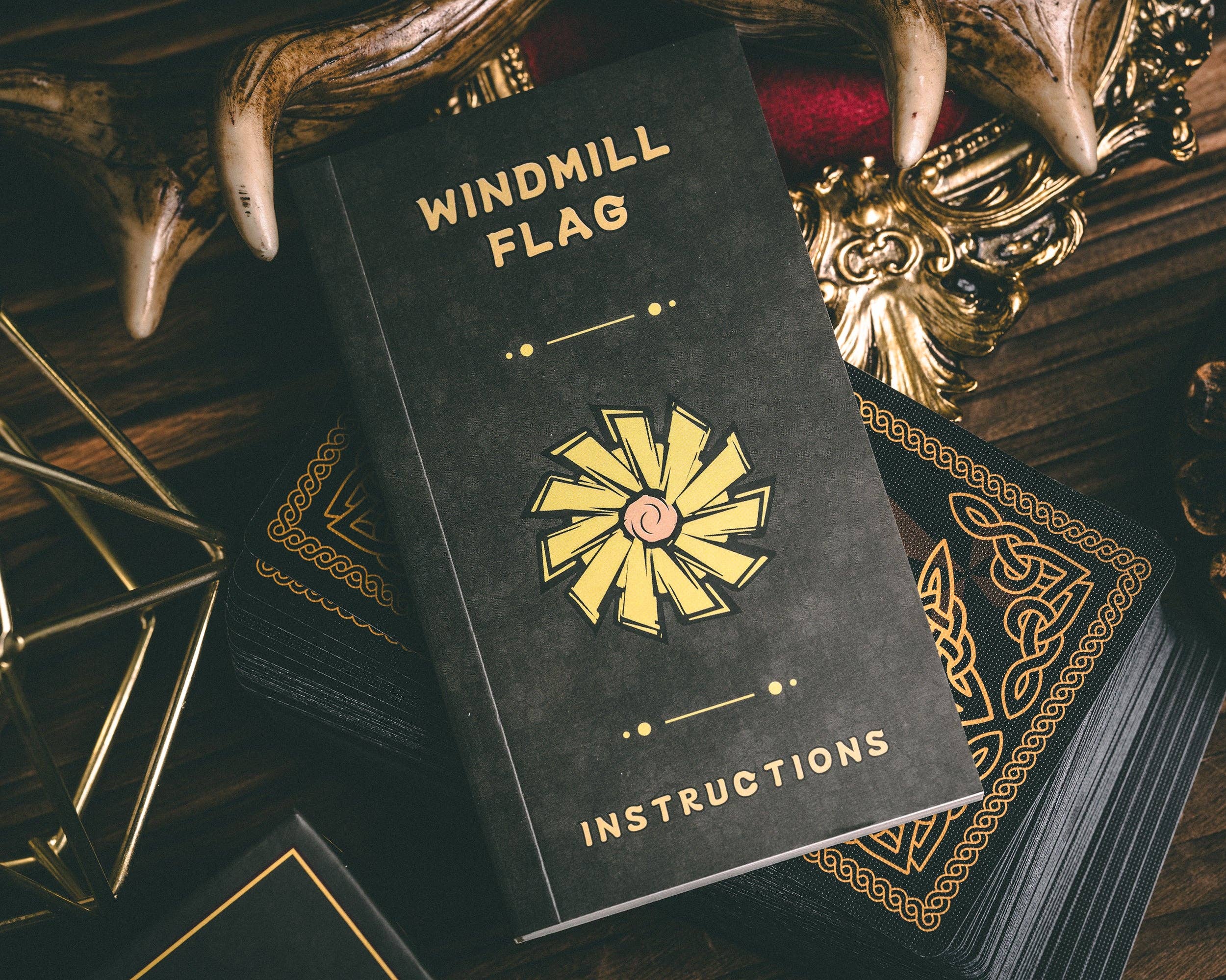 Vermilion Collection – wholesale Tarot cards – Windmill Flag Tarot20