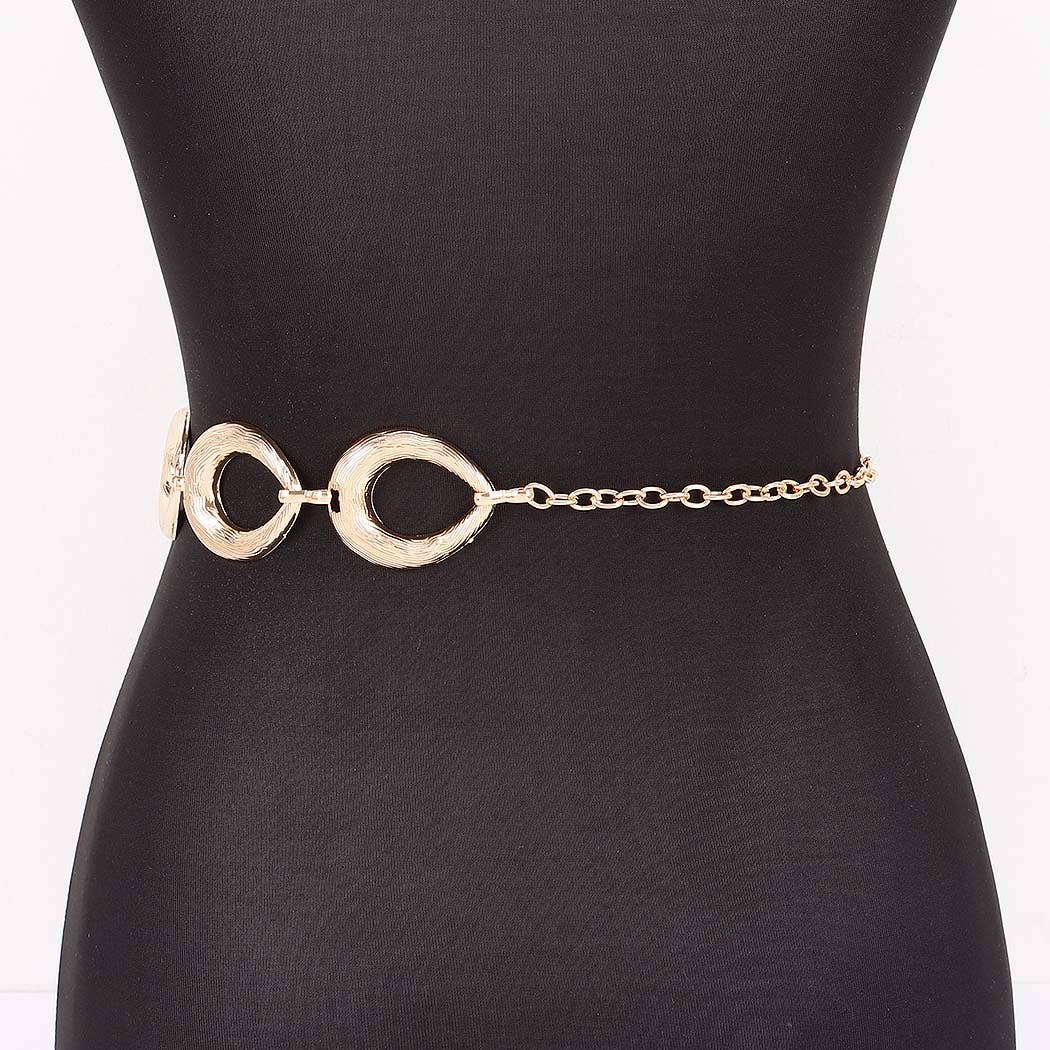 GD Vintage Metal Chain Plus Size Belt for wholesale on Faire1