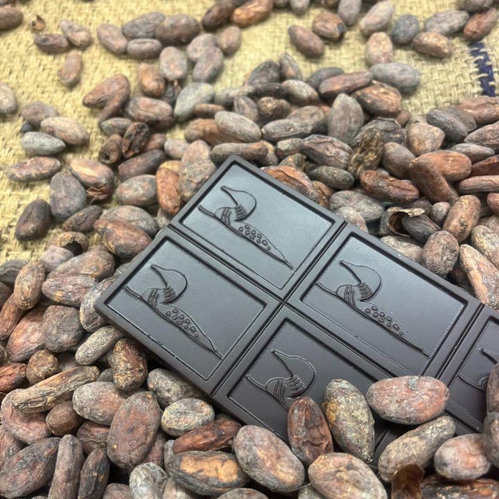 Loon Chocolate - Wholesale Chocolate Bar - 72% Dark - Haiti Pisa