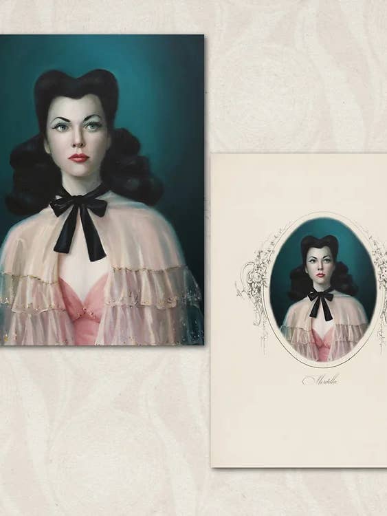 Mordella. Double-sided Print for wholesale by THE MANSION GIRLS