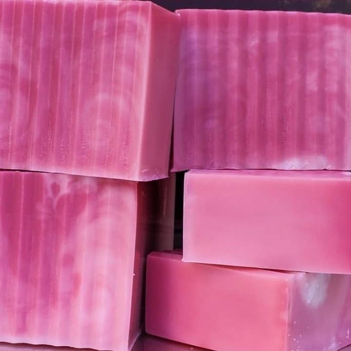 Strawberry Shortcake Seifenstück (unbeschriftet) für den Großhandel von EVERYTHING ORGANIX