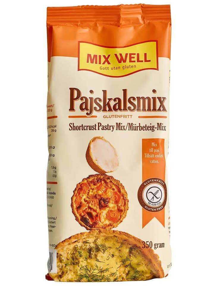 305 Natural Gluten Free Pie Shells Mix for wholesale by MixWell