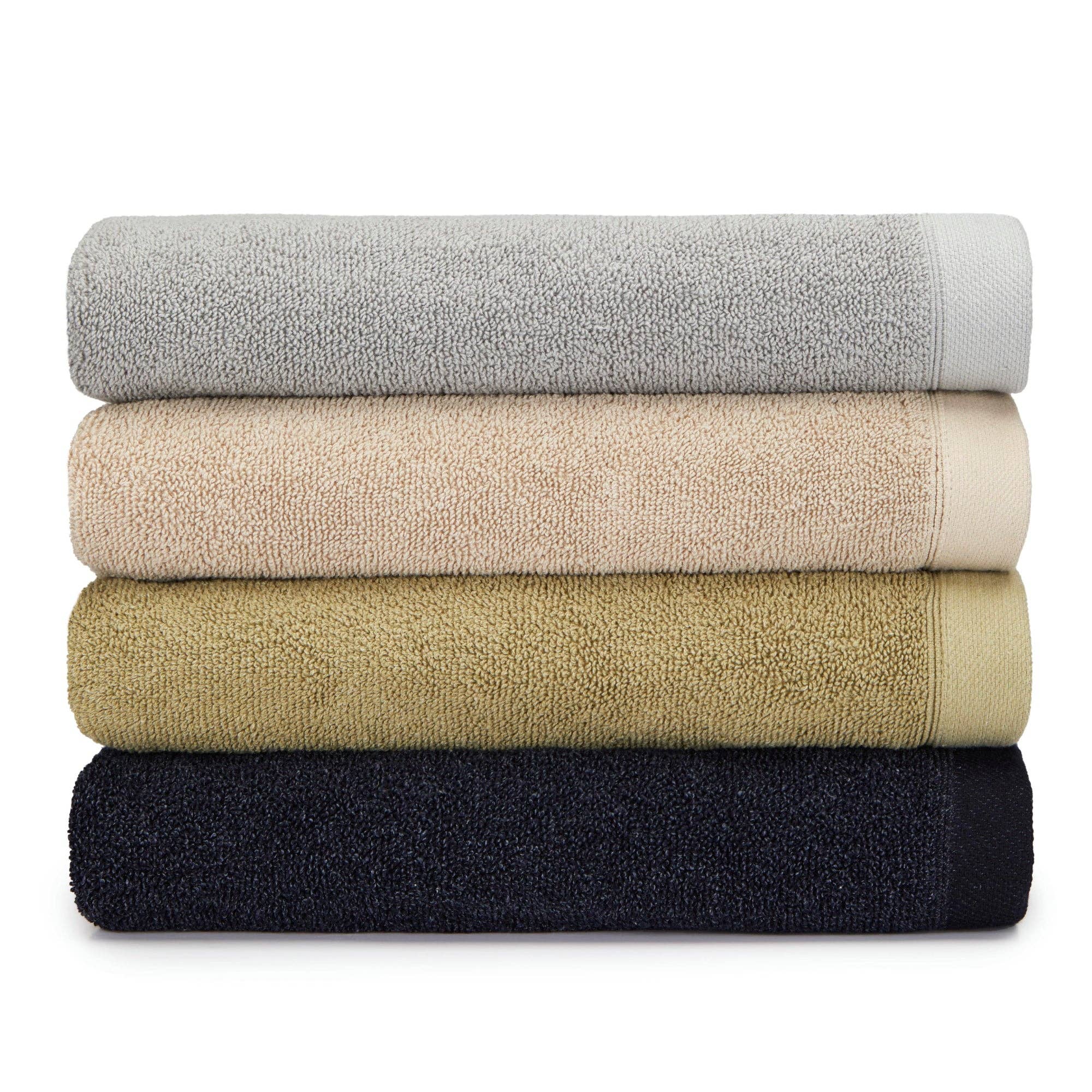 UW Home – wholesale Bath towel – Abode Eco Towels by Drift Home in Navy1