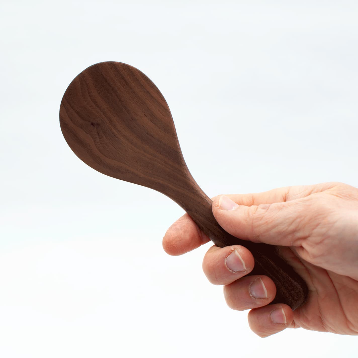JBrody & Co. USA - Wholesale Kitchen Tool/Gadget - 8" Walnut Wood Rice Paddle - Kitchen Serving Utensil2