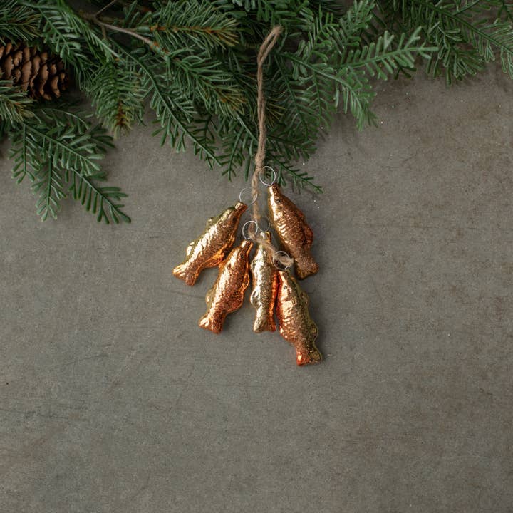 Ragon House – Ornamento por atacado – ORNAMENTO DE AGRUPAMENTO DE PEIXES ROSA DE 5"