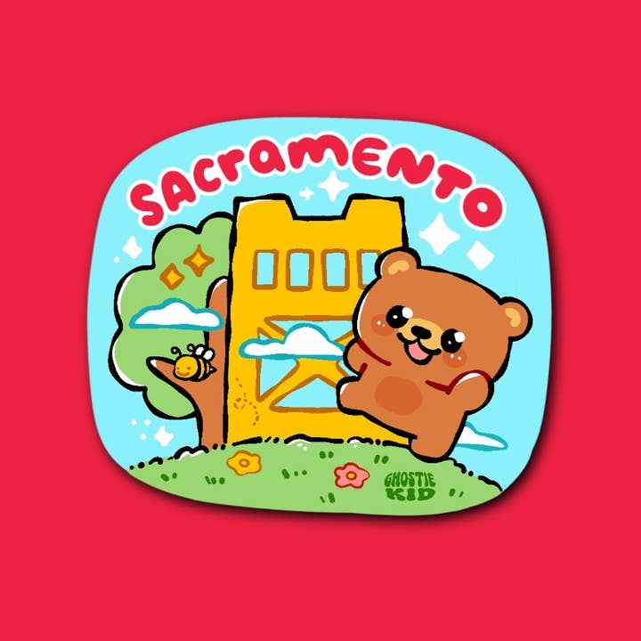 Ghostiekid - Wholesale Sticker - Sacramento California | Vinyl Sticker0
