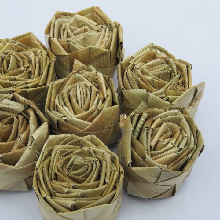 No Furries Delights - Wholesale Pet toy – Not cat/dog - BULK 1.5" Palm Rose3