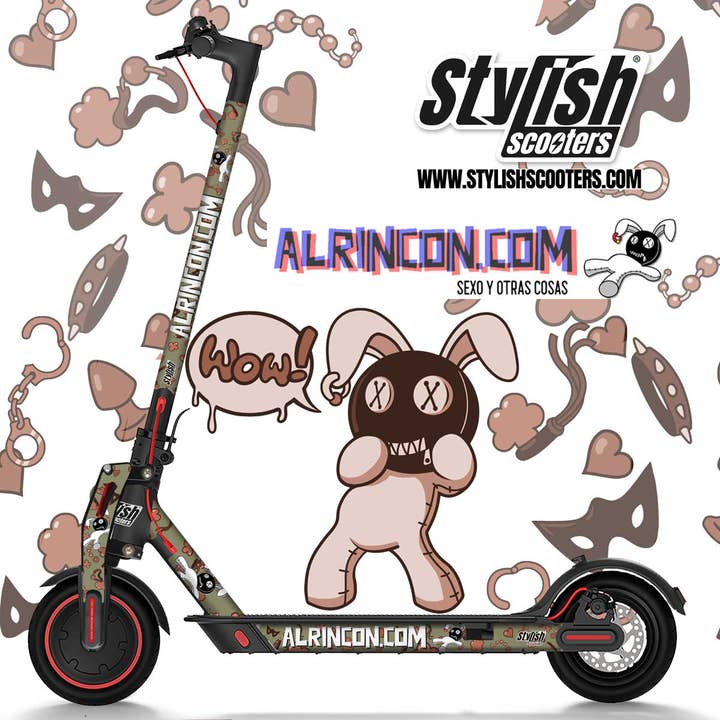 Stylish Scooters - Wholesale Sticker - Xiaomi M365 Personalized Vinyl Alrincon.com