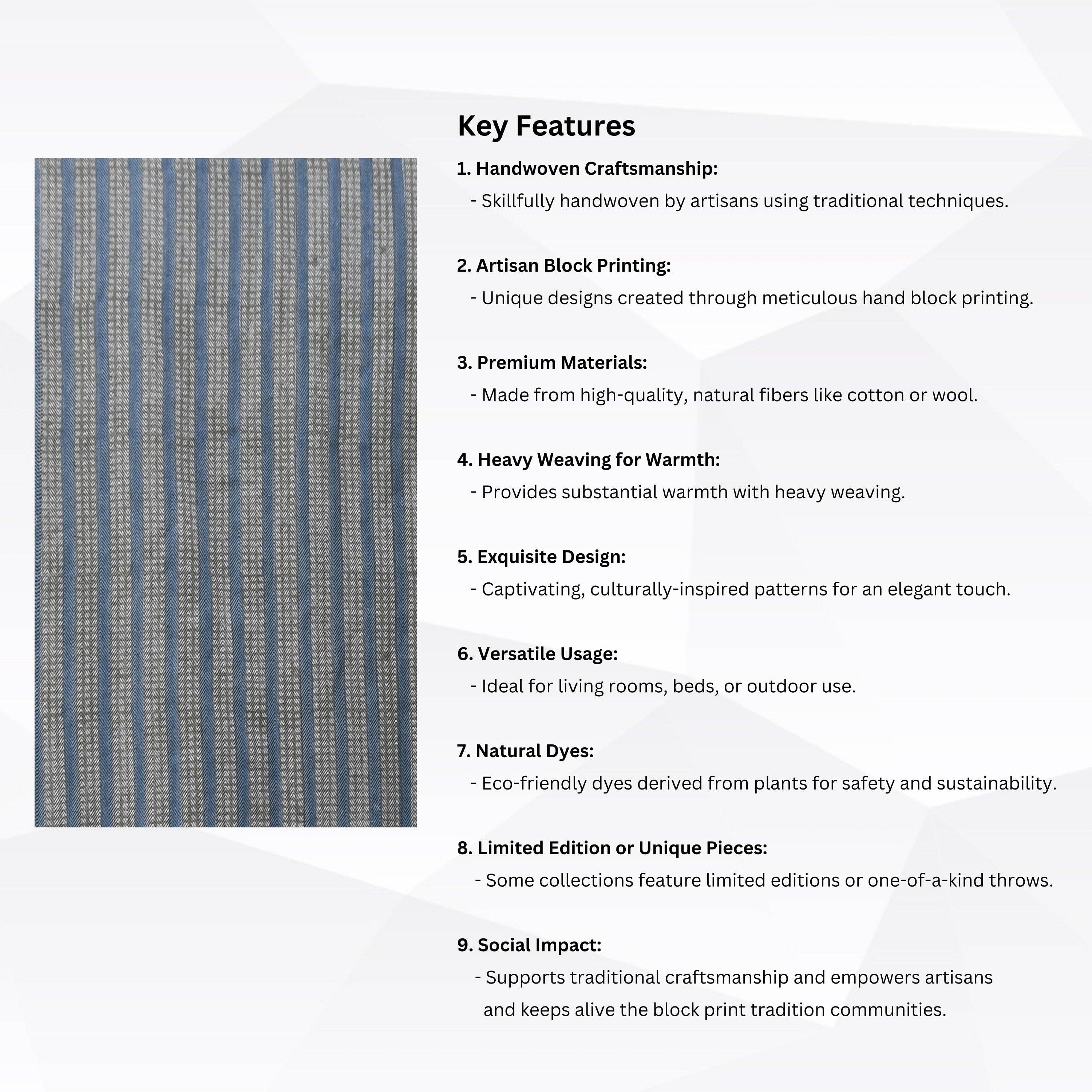 Fabdivine - Vente Plaids - Couverture de canapé à fleurs imprimée en bloc - Pépites de chocolat6