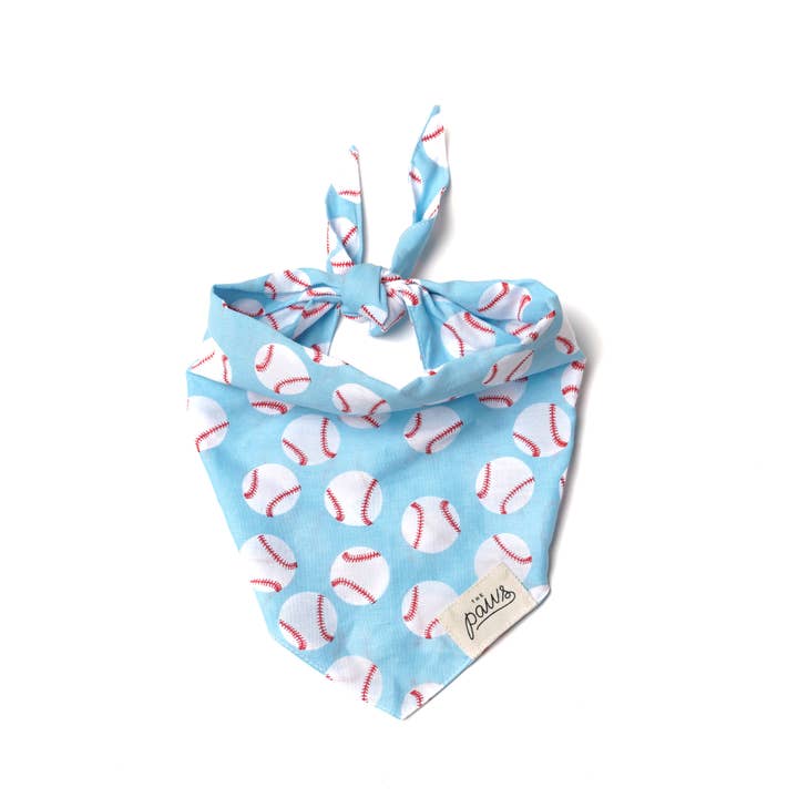 The Paws - Wholesale Pet Bandana - Dog - Home Run Dog Bandana