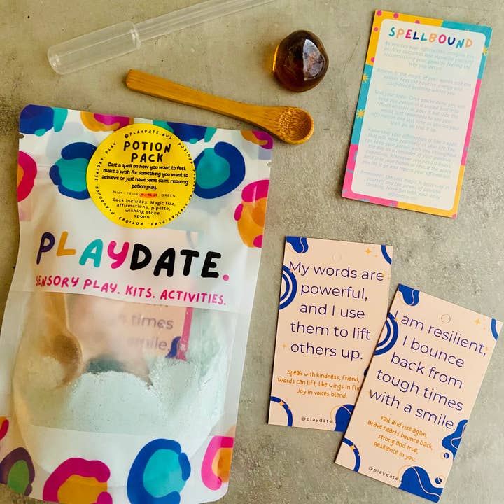 Playdate - Venta al por mayor Juego de manualidades - Niños y bebés - Paquete de pociones: kit para hacer hechizos y pociones para niños