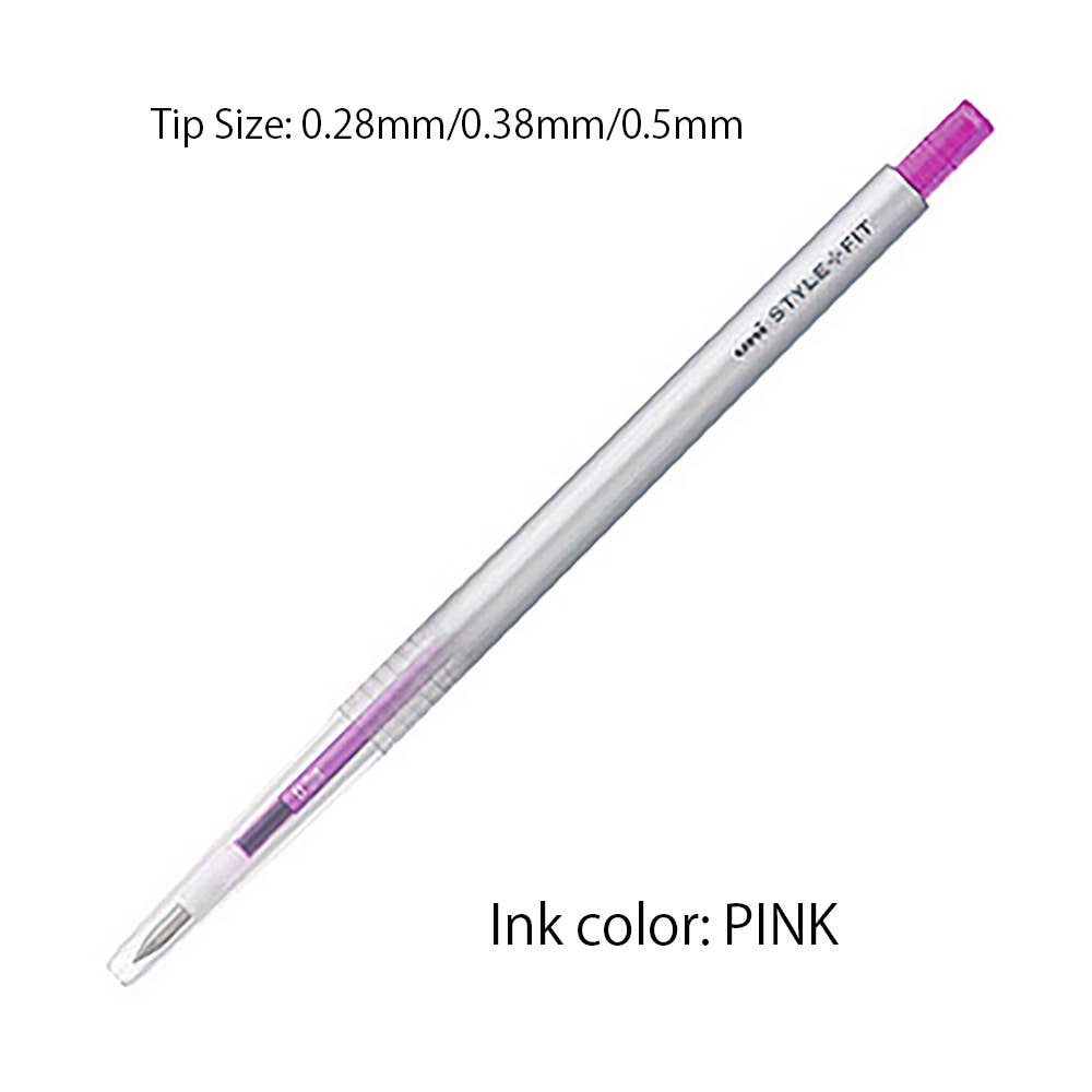 Hakubundo - Wholesale Pen - 【JAPANESE】UNI MITSUBISHI STYLE FIT SINGLE COLOR SLIM GEL PEN6