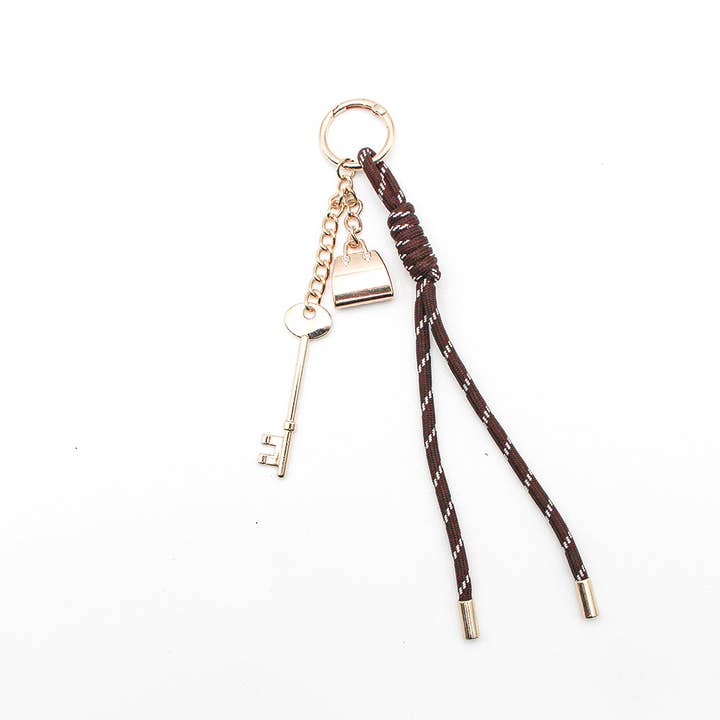 GOLD Keychain (KEY CHARM) for wholesale on Faire
