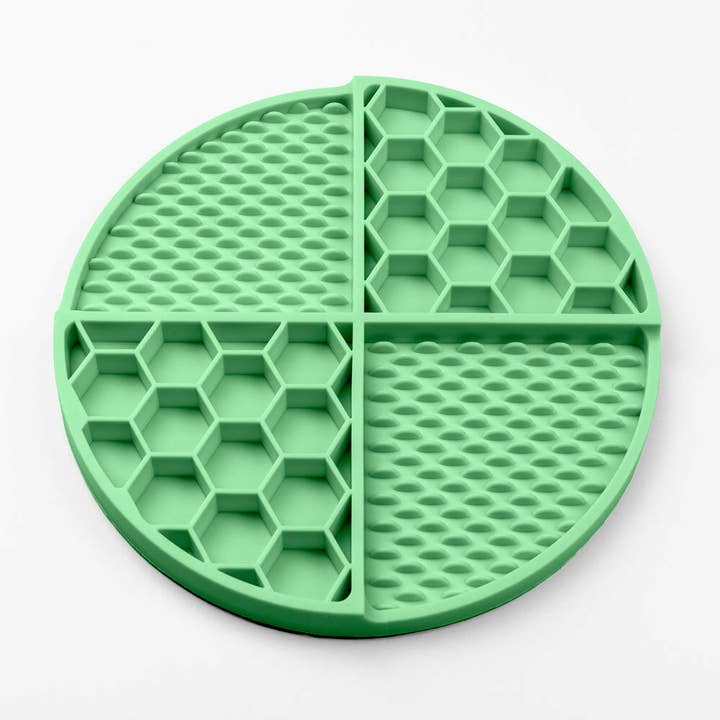 Dog Lick Mat - Pistachio Green: Perfect for Anxiety & Dental Health for wholesale by Bailey and Coco