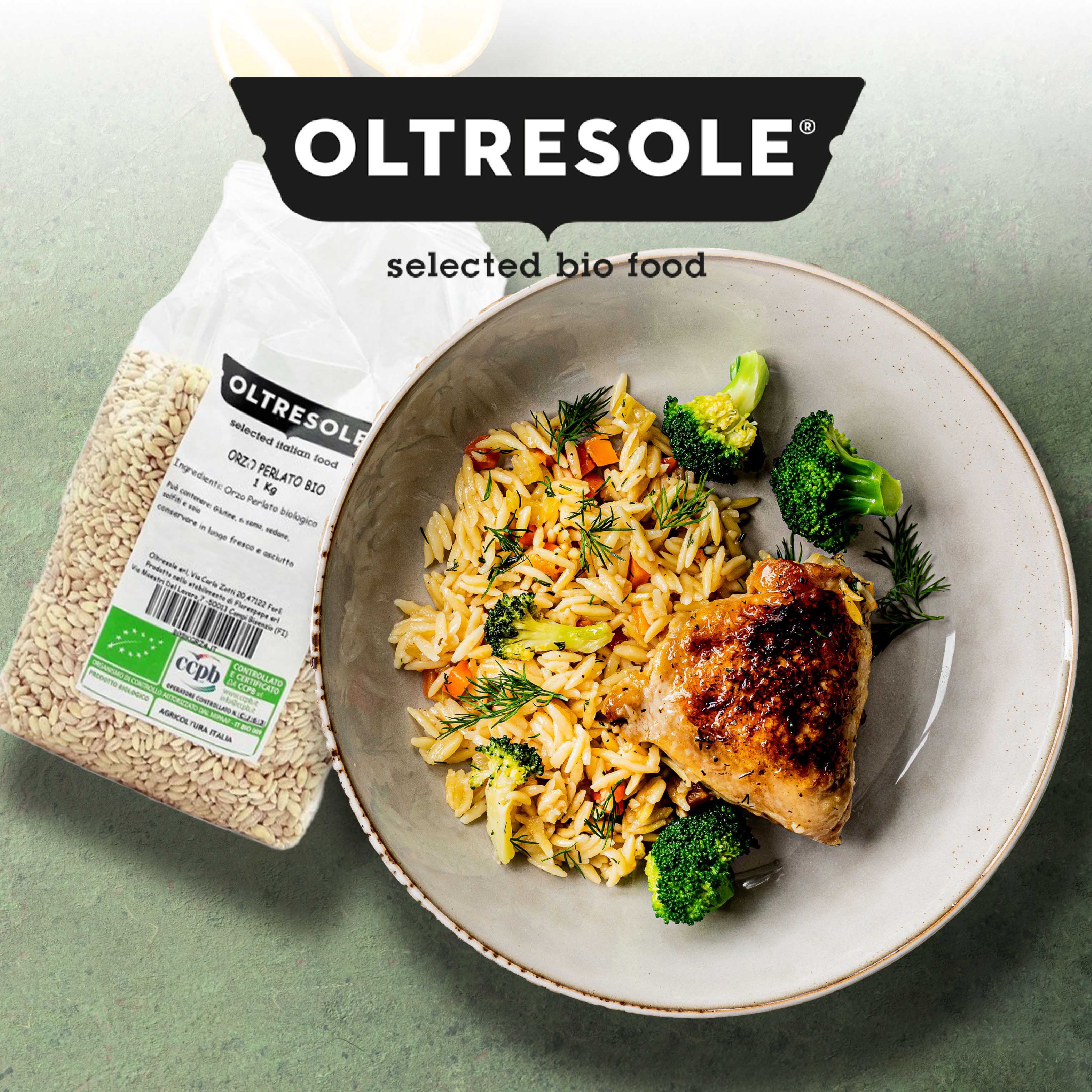 Oltresole - Wholesale Whole Grains - ORGANIC PEARL BARLEY 1 Kg7