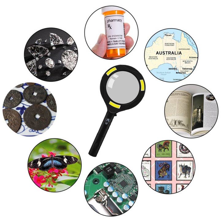 Alltronics (DBA Alltrolite) – wholesale Magnifying glass – COB LED Magnifier With 5X Illuminated Len10
