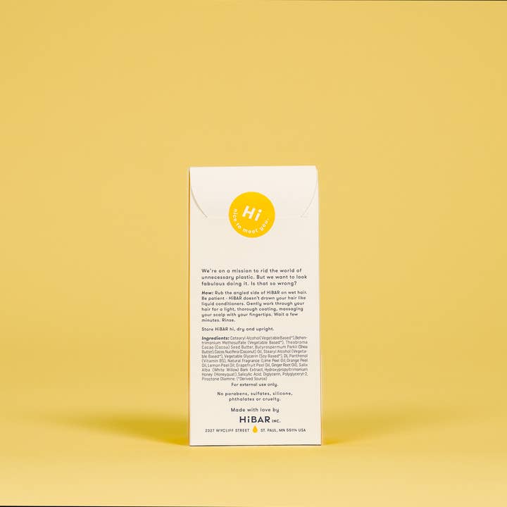 HiBAR - Wholesale Hair Conditioner - HiBAR Soothe Conditioner Bar