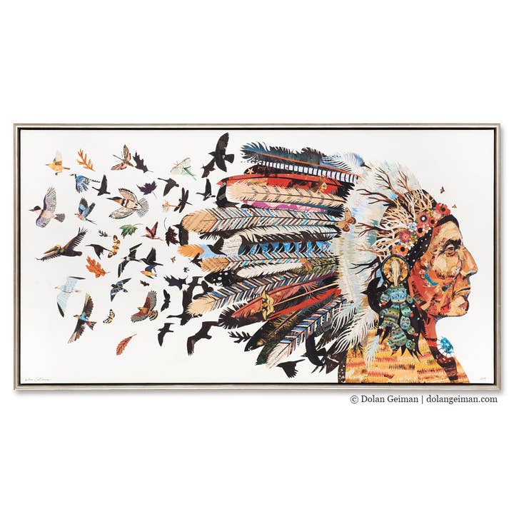 Canvas Art | Native American Wall Art | ALWAYS EVERYTHING for wholesale by Dolan Geiman