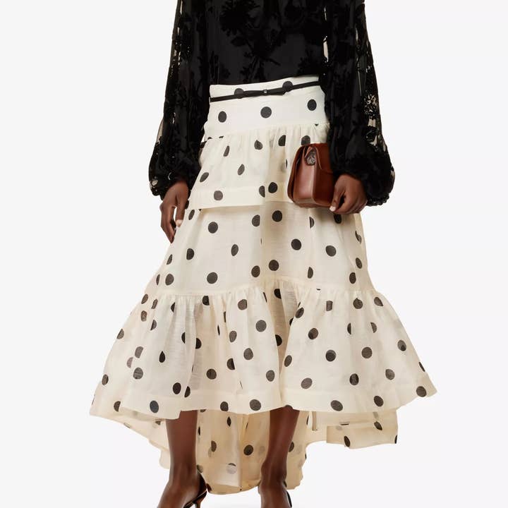 SF25 Elegant Layered Ruffle Cake Skirt for Chic Styling for wholesale by Sanyao Fashion