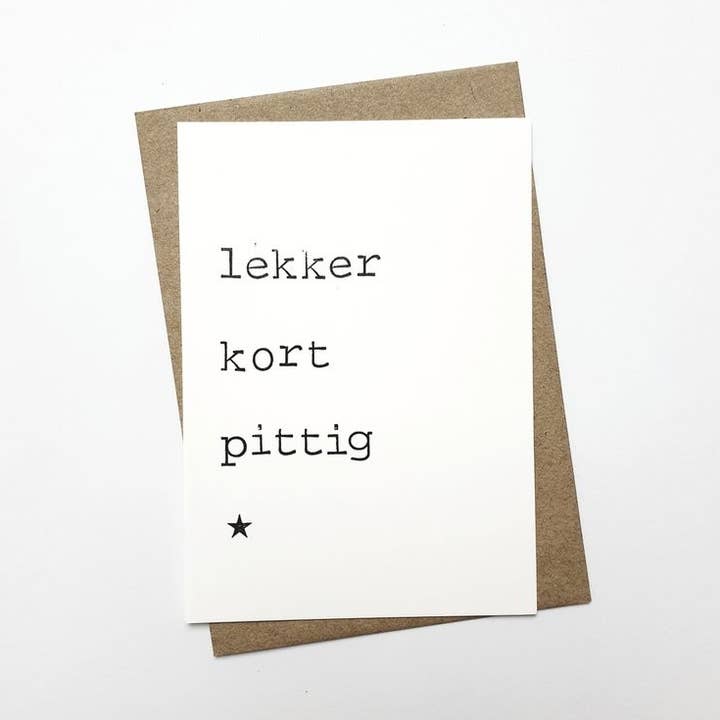 Leuk en kort pittig voor wholesale door By Mar Postcards