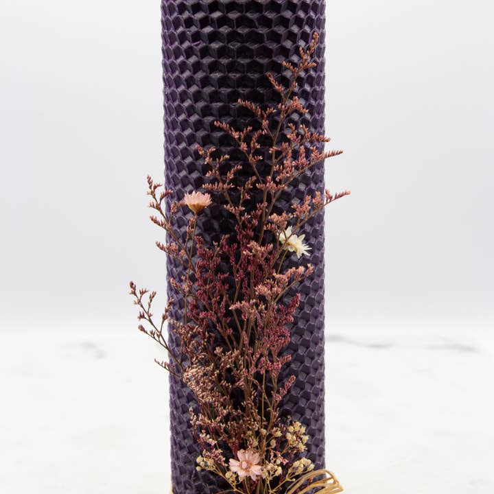 8" Pillars--Botanic Wrap for wholesale by Bee Squared Apiaries