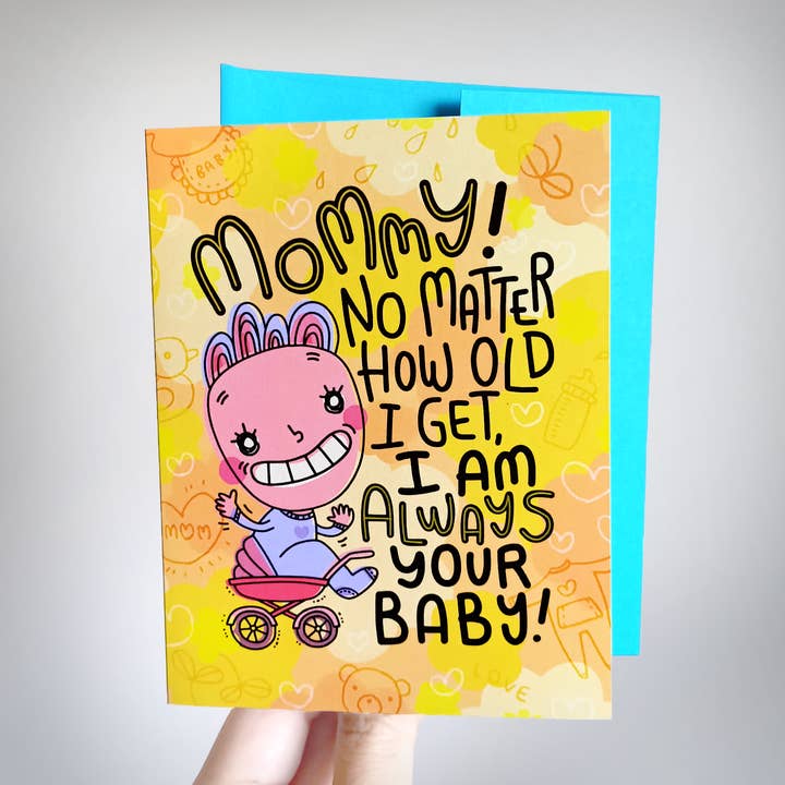 Chika Ando Illustration - Wholesale Mother's Day Card - Mother's Day Greeting Card - Always