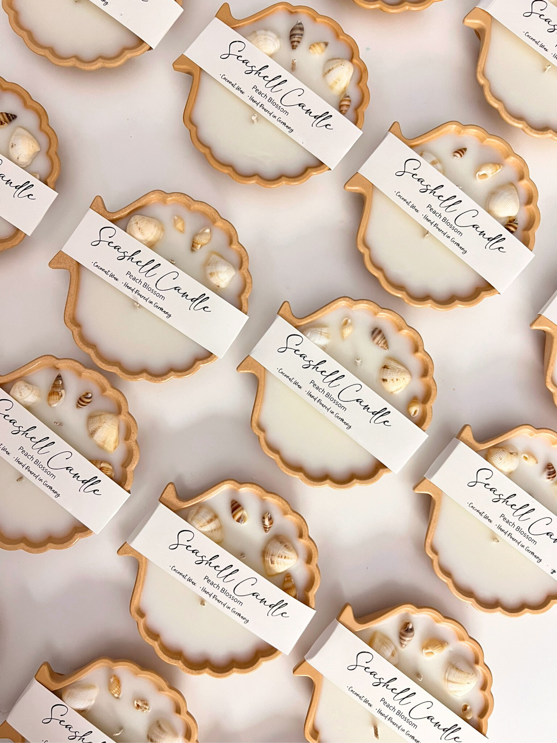 Studio Rein - Wholesale Jar/Filled Candle - Soy Wax Shell Candle - Decorative, Vegan, 40g4