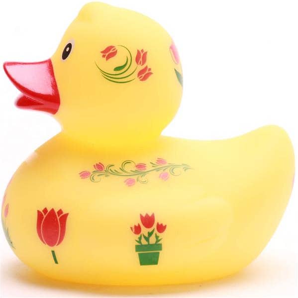 Duckshop - Wholesale Bath toy – Baby - Bath Duck Tulip - yellow - Rubber Duck3