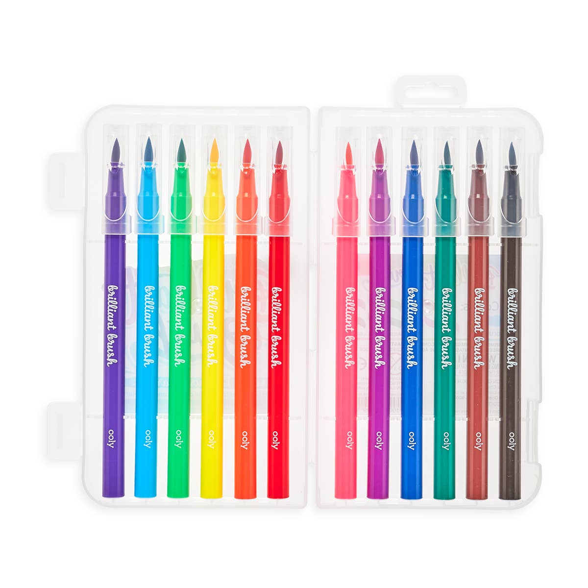 OOLY - Wholesale Marker - Brilliant Brush: Brush Markers (Set of 12)1