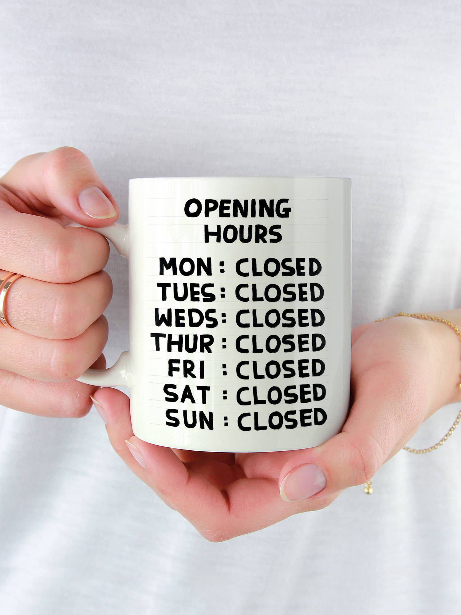 David Shrigley x Brainbox Candy - Vendita all'ingrosso Tazza - Tazza Divertente Regalo David Shrigley - Orari di Apertura2