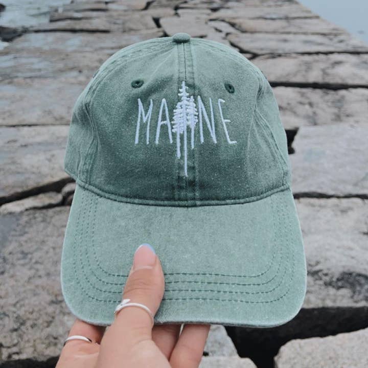 Maine Dad Hat for wholesale by Simply Northern