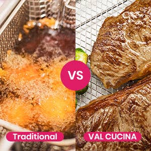 VAL CUCINA - Wholesale Kitchen Appliance - VAL CUCINA 10-in-1 Air Fryer Toaster Oven - Hot Pink10