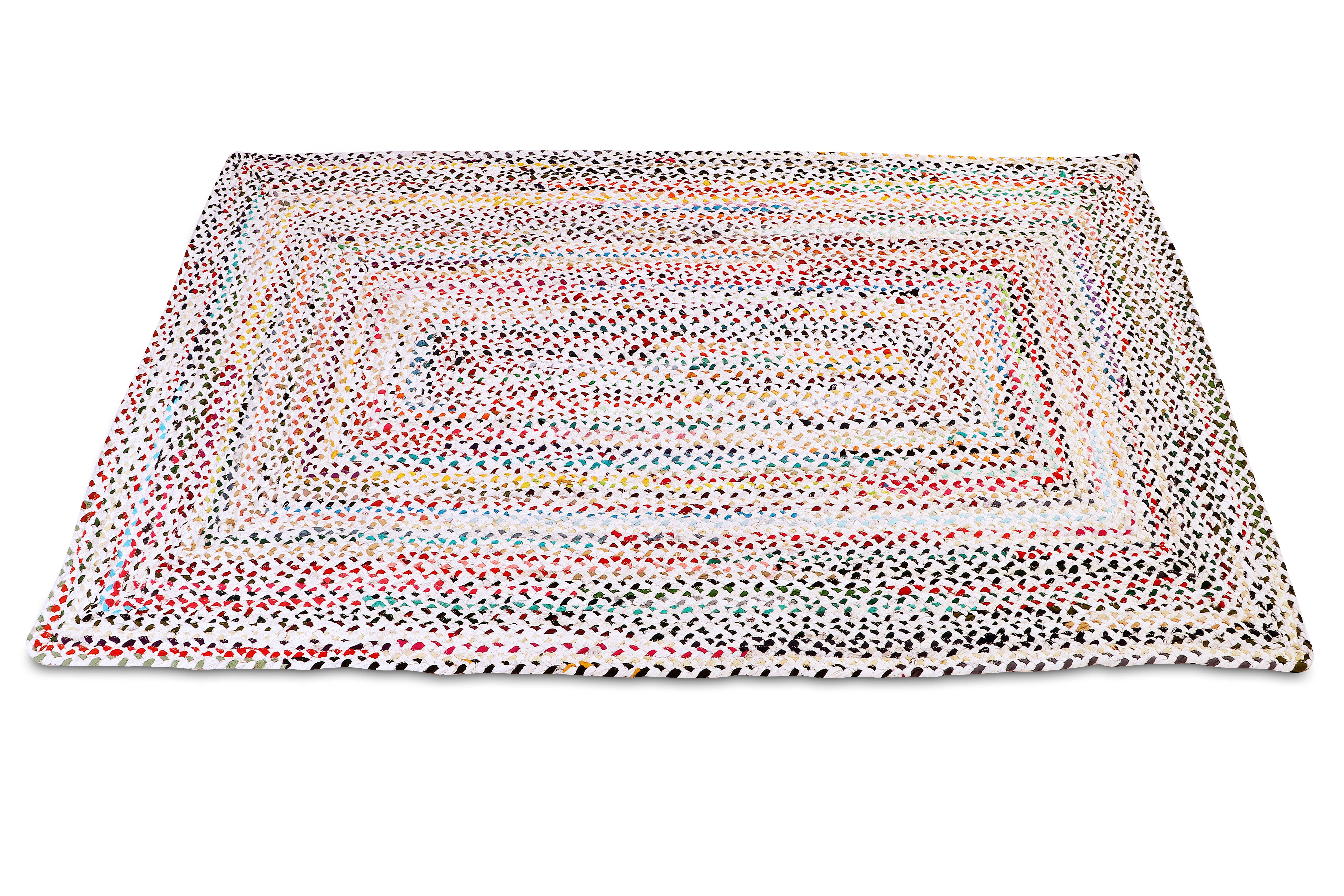 COZY HOMES COLLECTION - Wholesale Area Rug - Chindi Rug Area Rag Home Decor Bohemian Indian Carpet Floor13