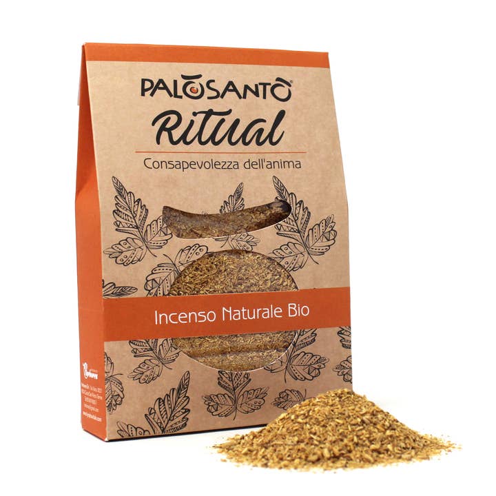 Palo Santo Powder from Ecuador - Ritual - 80 gr (2,8 oz) for wholesale by Herborea srl