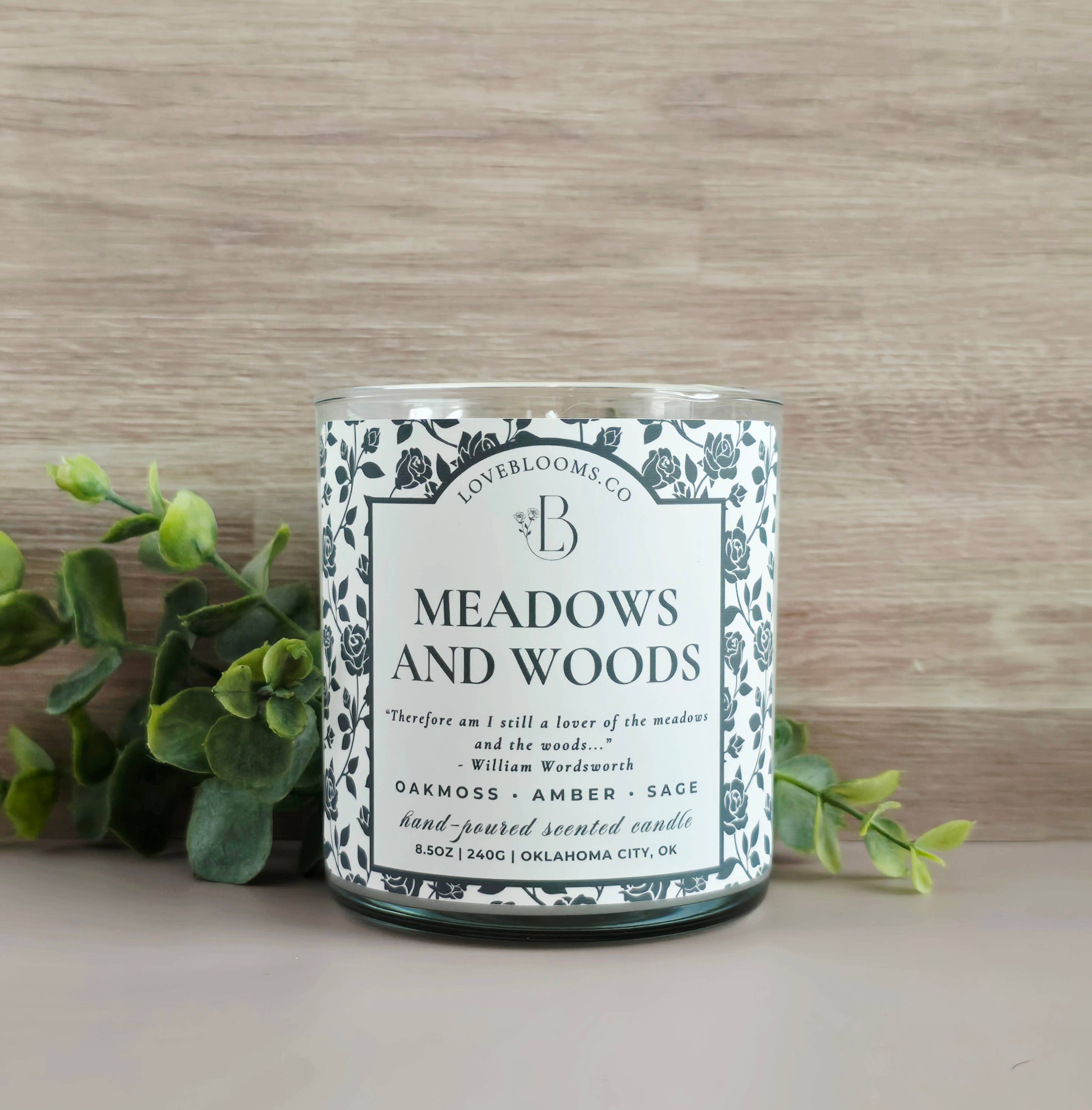 Love Blooms - Wholesale Jar/Filled Candle - Meadows and Woods | Scented Candle1