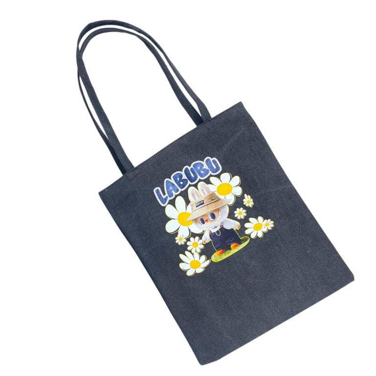 Chenson & Gorett - Wholesale Tote Bag - Women's - Labubu Design Canvas Tote Bag for Women 5801912
