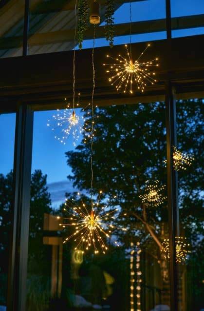 Lumina Of London Co - Wholesale Chandelier/Hanging Light - Hanging Starburst Light - 12" Battery2