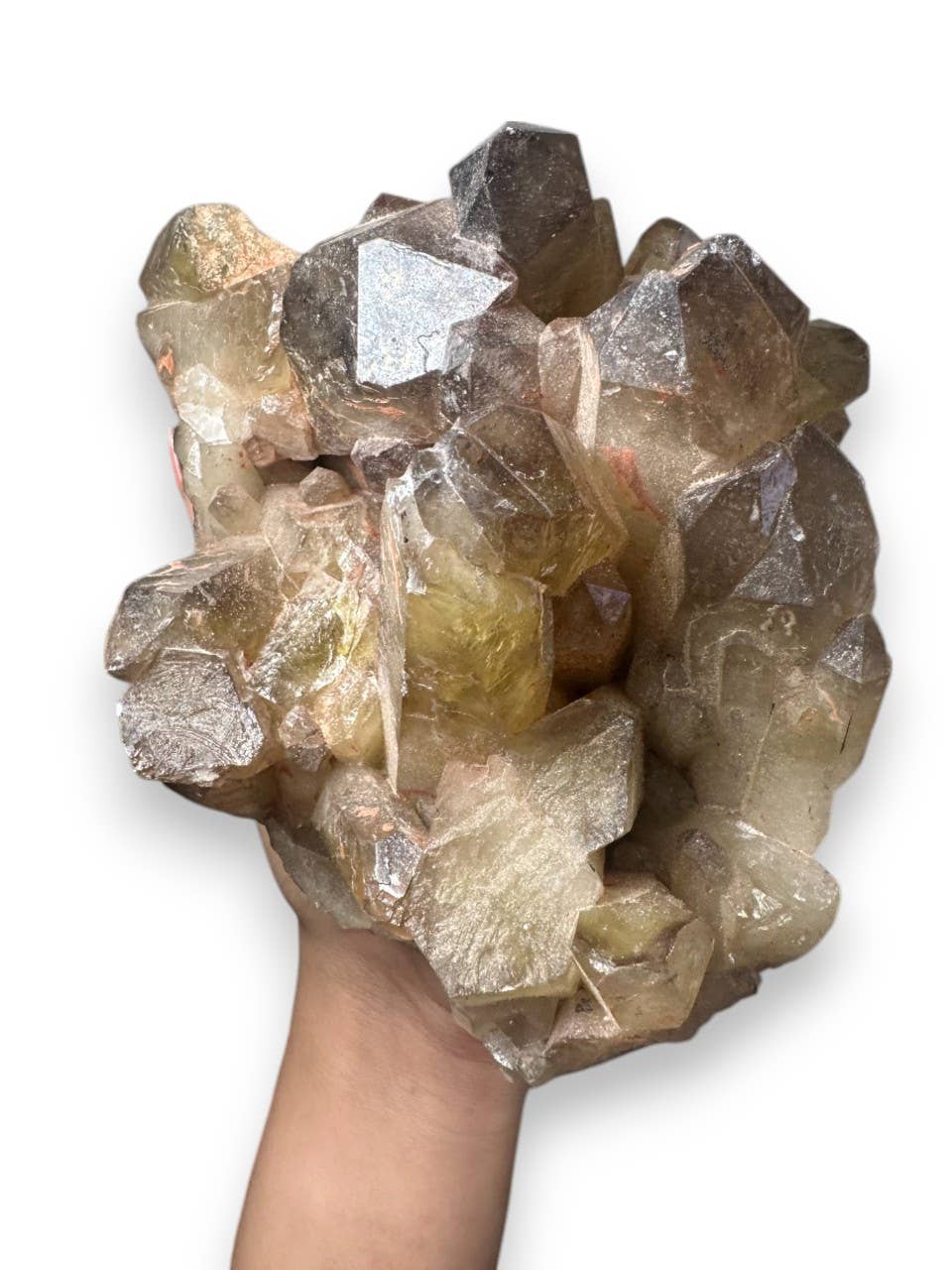 Celestial Avenue – Engroshandel Spirituelle sten og krystaller – Kæmpe naturlig citrinkluster2