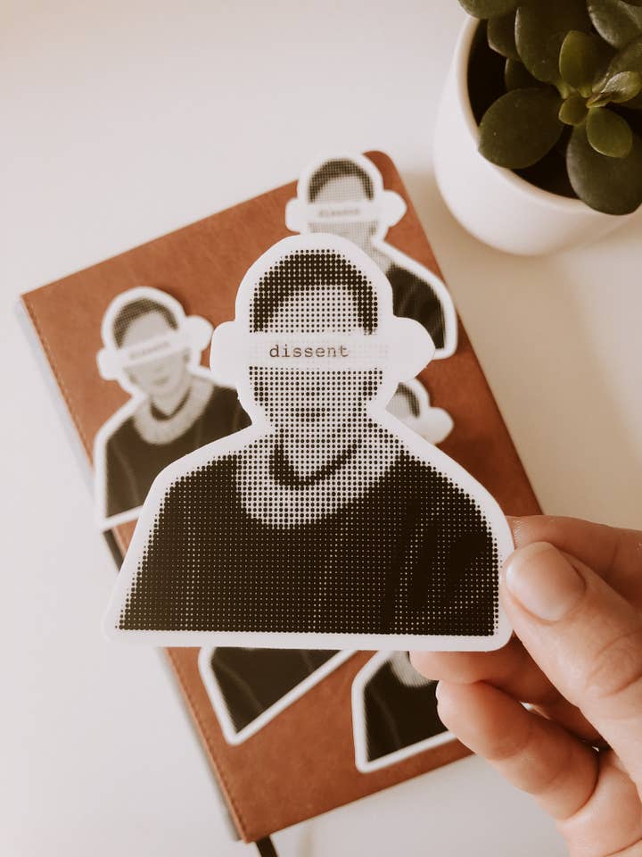 RBG Sticker for wholesale by Dawning Designs