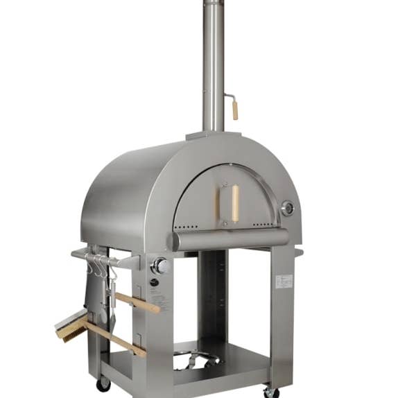 McGowan & Rutherford Ltd - Wholesale Outdoor Grill Tools - Stainless Steel Outdoor Pizza Oven with Accessories