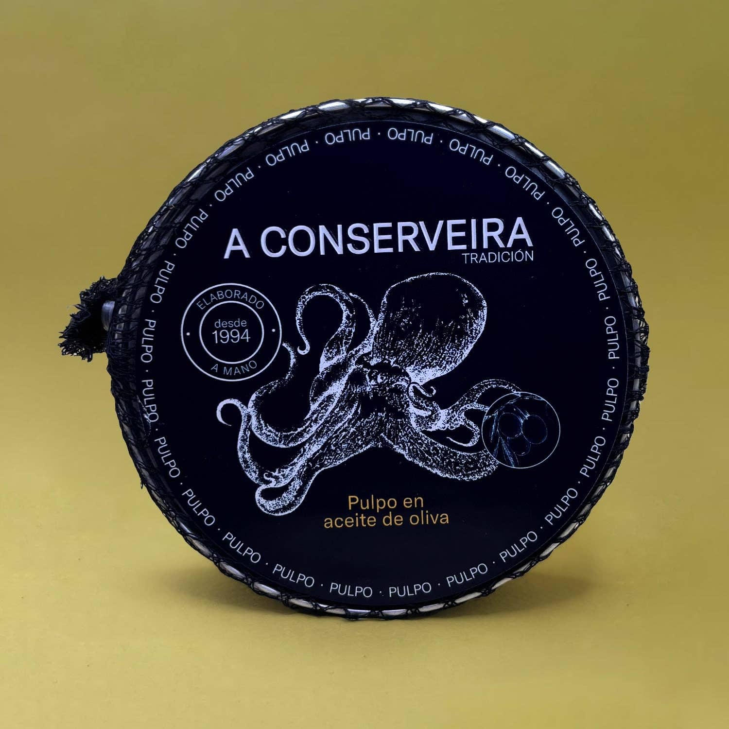 Lata - Wholesale Tinned Fish - A Conserveira Tradición Galician Octopus in Olive Oil2