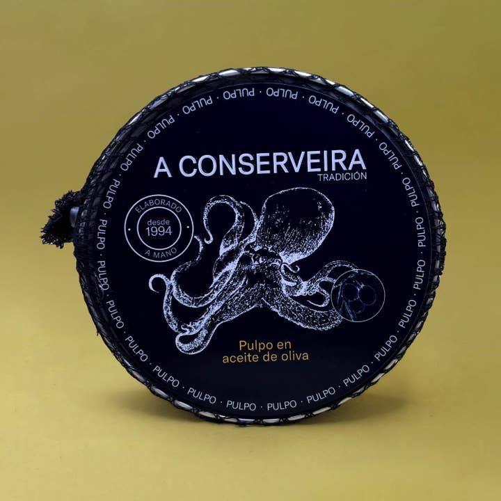 Lata - Wholesale Tinned Fish - A Conserveira Tradición Galician Octopus in Olive Oil2