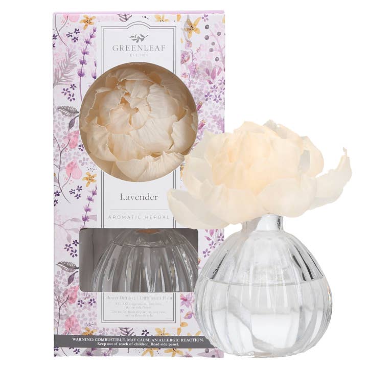 Lavender Flower Diffuser 4 Pack for wholesale by Greenleaf Gifts