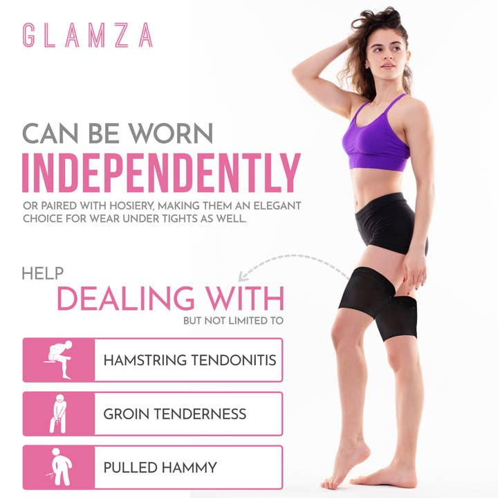 Glamza 'Chub Rub' Anti Chafing Thigh Bands - Pair for wholesale by My Wholesale Warehouse