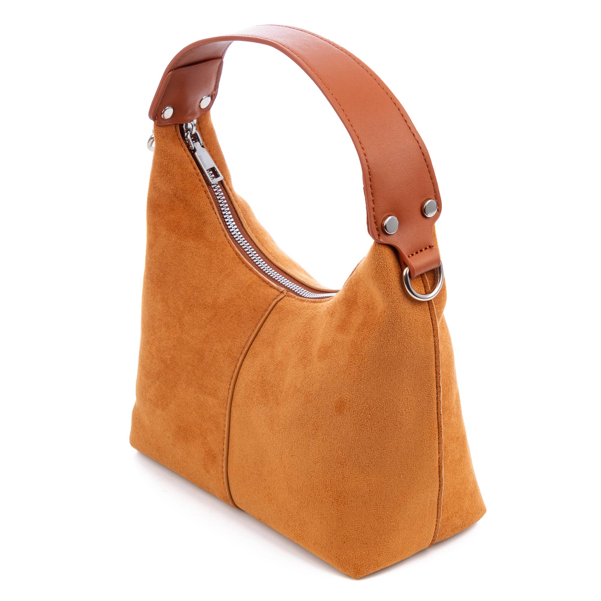 FIRENZE ARTEGIANI - Vendita all'ingrosso Tracolla - Donna - Atina borsa a tracolla in vera pelle scamosciata.8