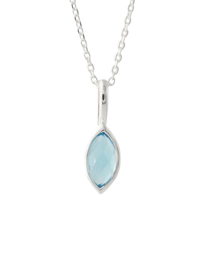 Pendentif en argent avec topaze pour la vente par Campur GmbH