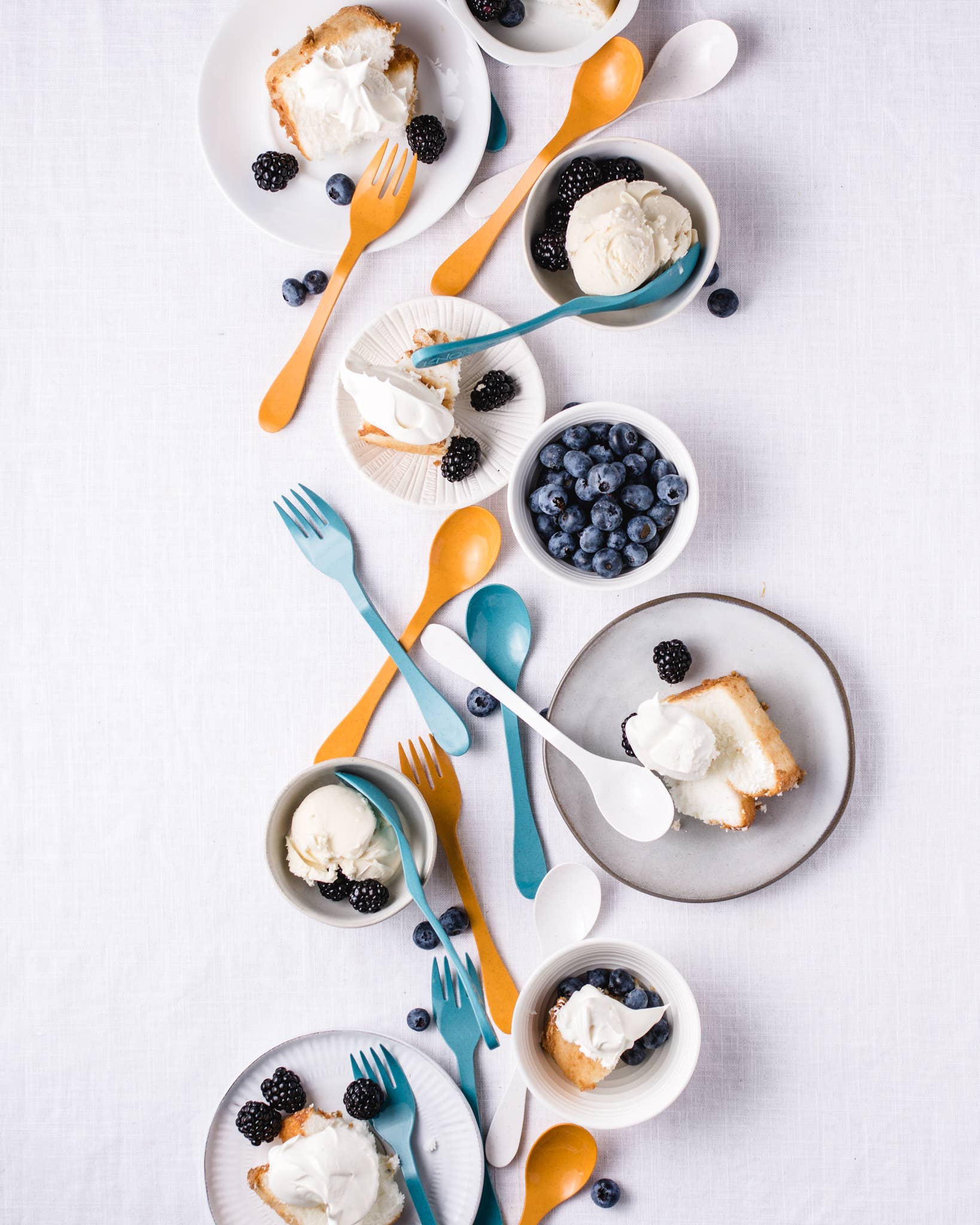 Knork Flatware – wholesale Assorted cutlery set – KNORK Eco 12 Piece (Fork, Knife, Spoon) Biodegradable Bamboo5