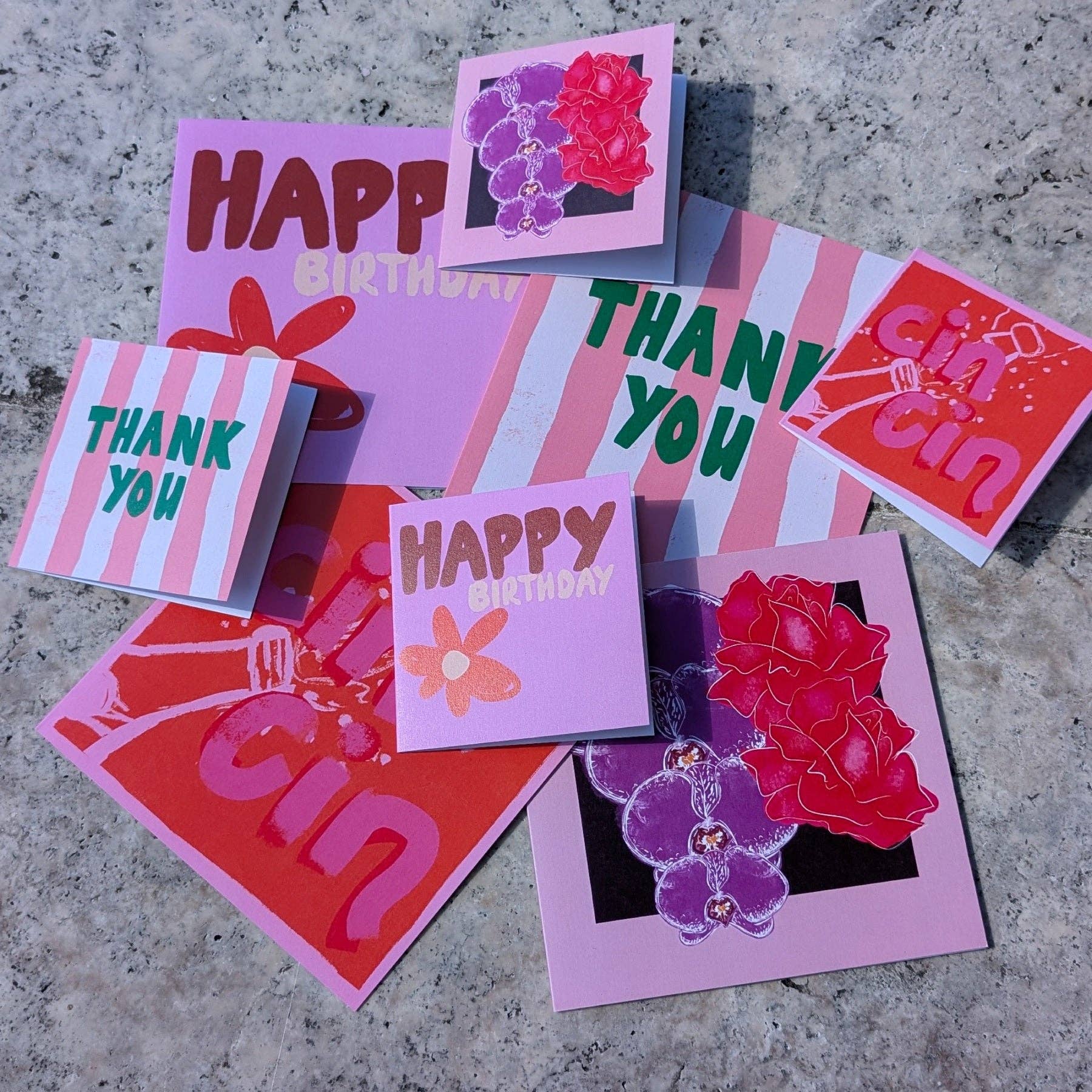 Salty Melon Prints - Wholesale Birthday card - Mini - BIG BIRTHDAY ENERGY2